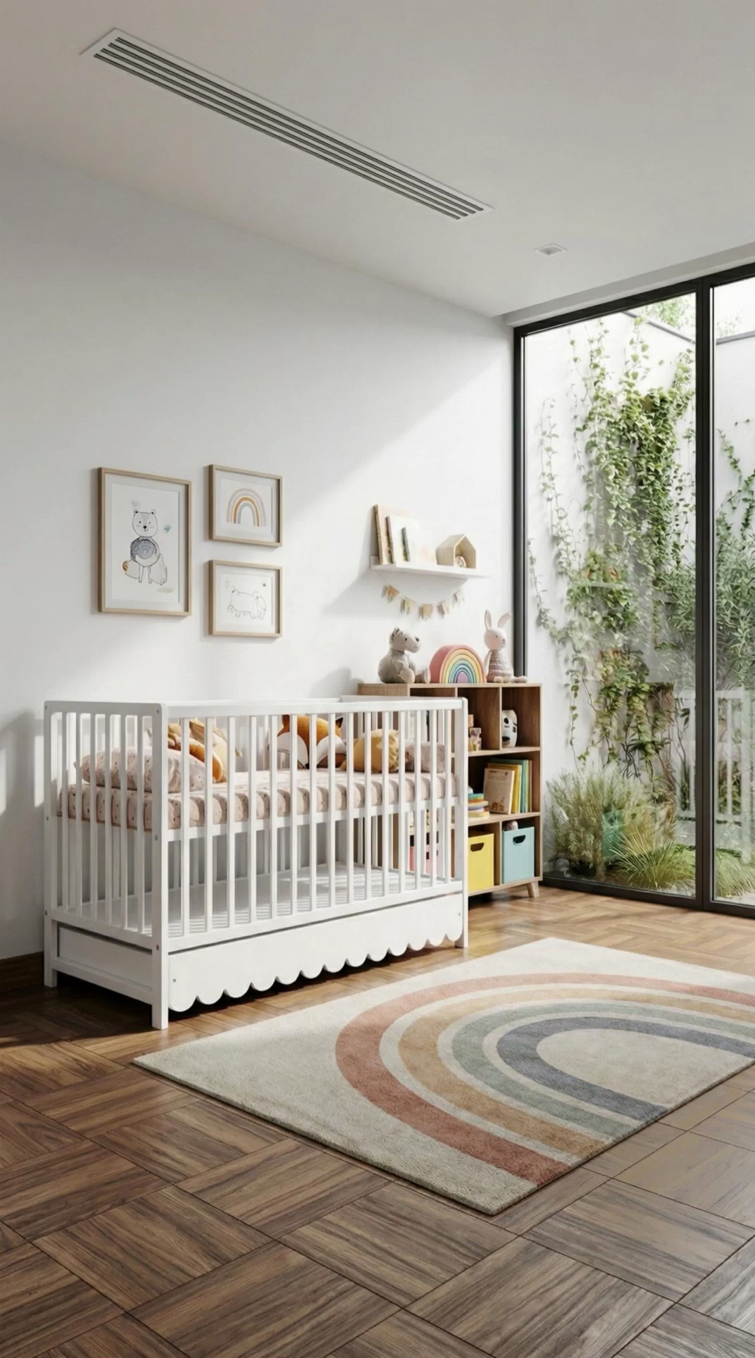 Pinnasänky, Senso aluslaatikolla, 2in1, valkoinen