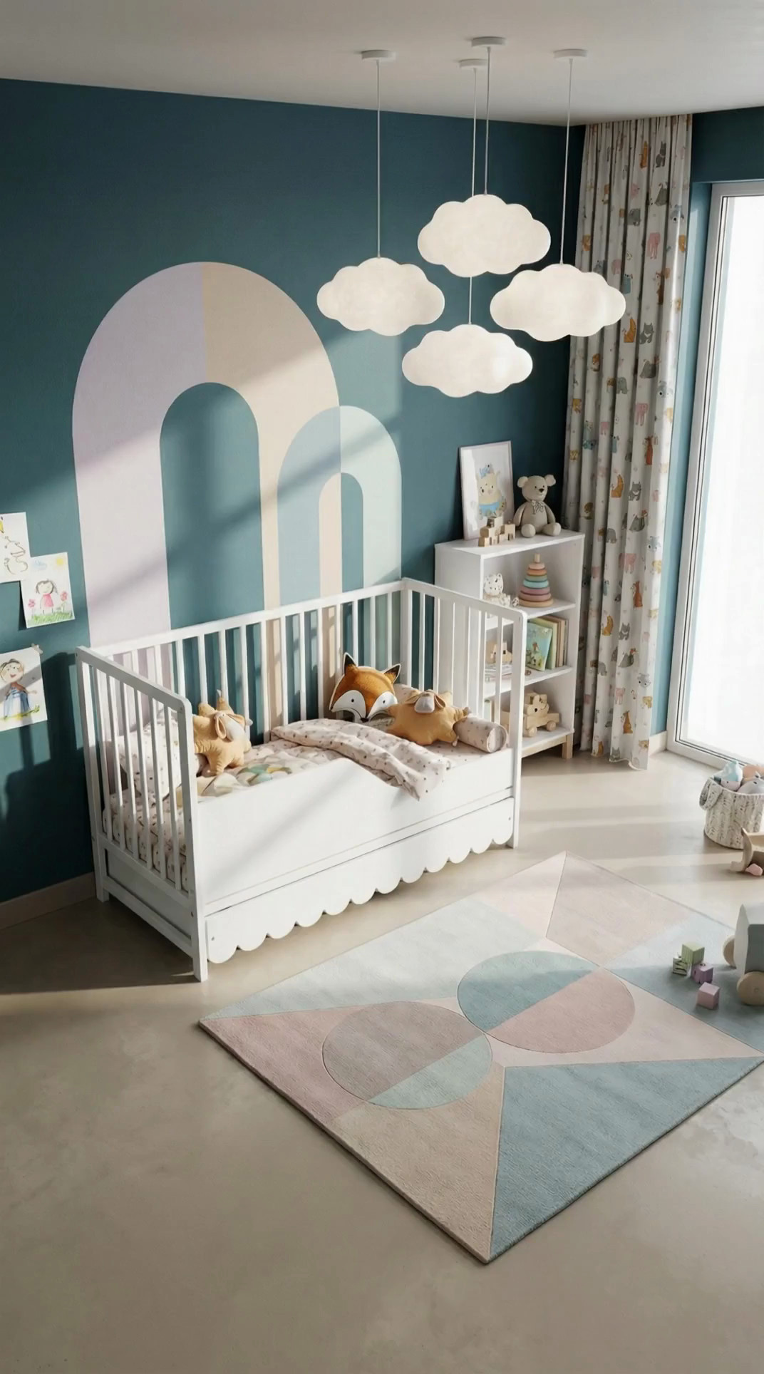 Pinnasänky, Senso aluslaatikolla, 2in1, valkoinen