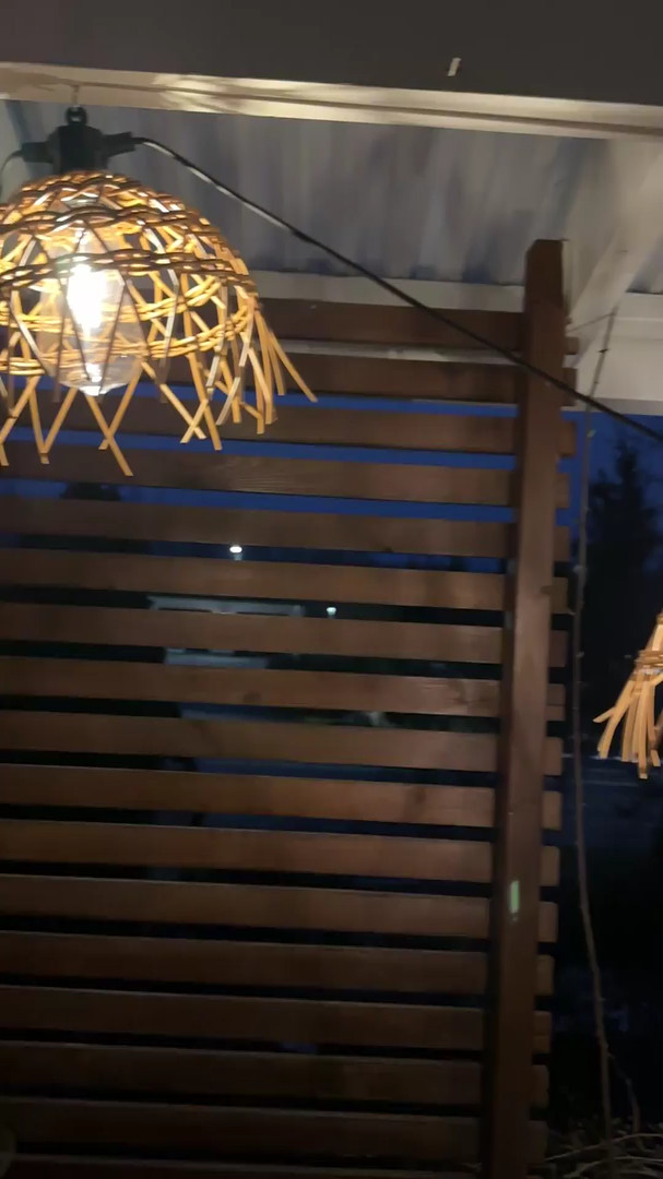 Ulkovalosarja Boho Lights 6-valoa, (IP44) pituus 5,5m