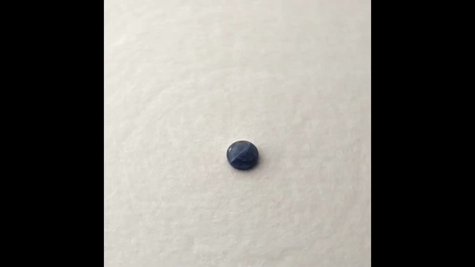 Luonnon safiiri 3,2 ct pyöreä