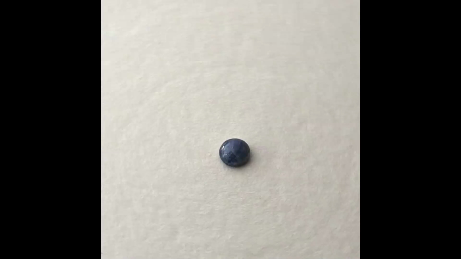 Luonnon safiiri 3,2 ct pyöreä